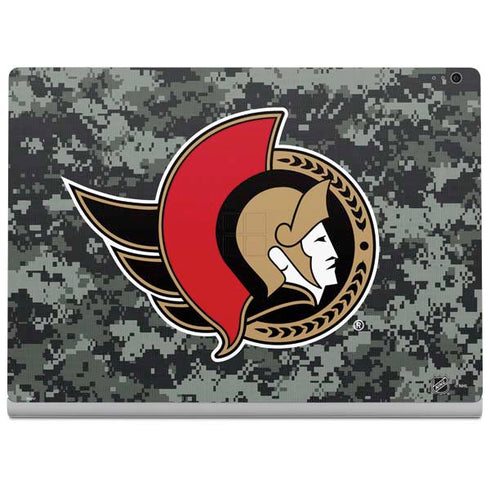 NHL Ottawa Senators Camo Surface Book 2 13.5in Skin